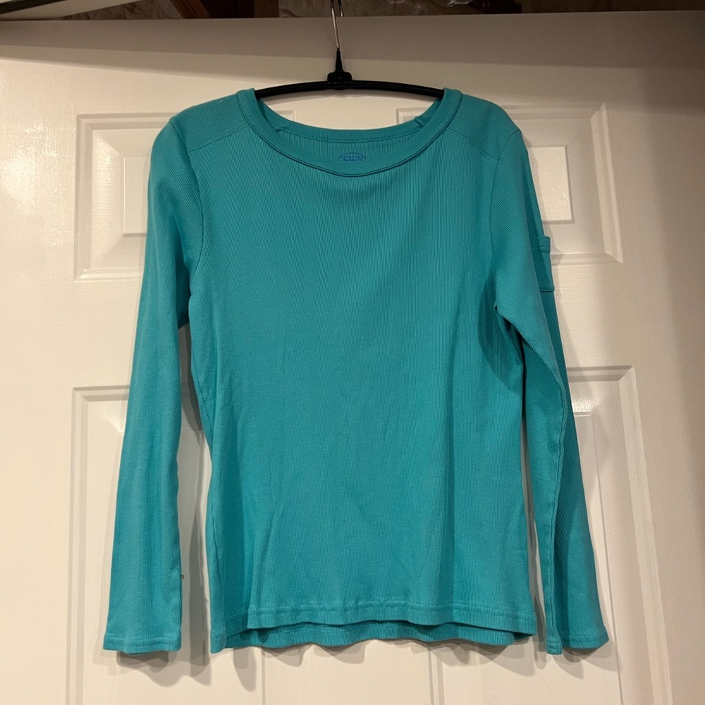 Teal Long Sleeve Shirt